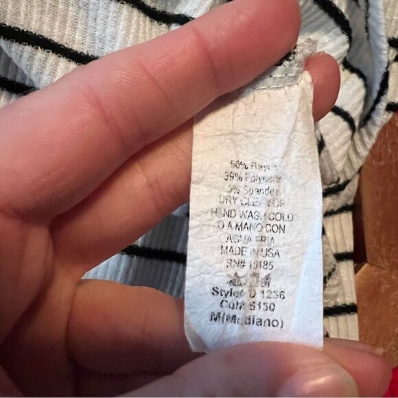 3 for $30! Dainty hooligan striped short sleeve t shirt - Picture 7 of 9